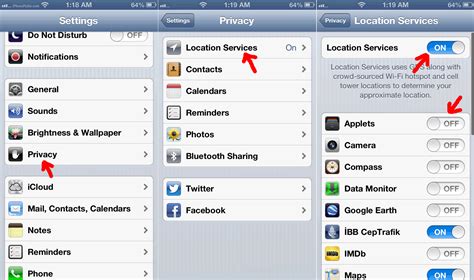 This will help ensure that his cellular data is allowing him to use location services when not on Wi-Fi. Lastly, go ahead and make sure that his settings are enabled properly to share location. Here is how you can: Turn Location Services and GPS on or off on your iPhone, iPad, or iPod touch.
